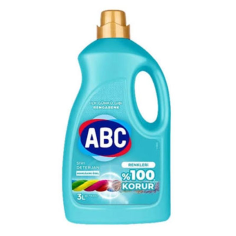 ABC SIVI DETERJAN RENKLİLERE ÖZEL 3 LT
