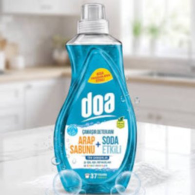 DOA Arap Sabunu ve Soda katkılı Genel Amaçlı Sıvı Deterjan 1480 ml