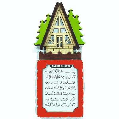 BUNGALOV AYETLİ MAGNET DOLAP SÜSÜ