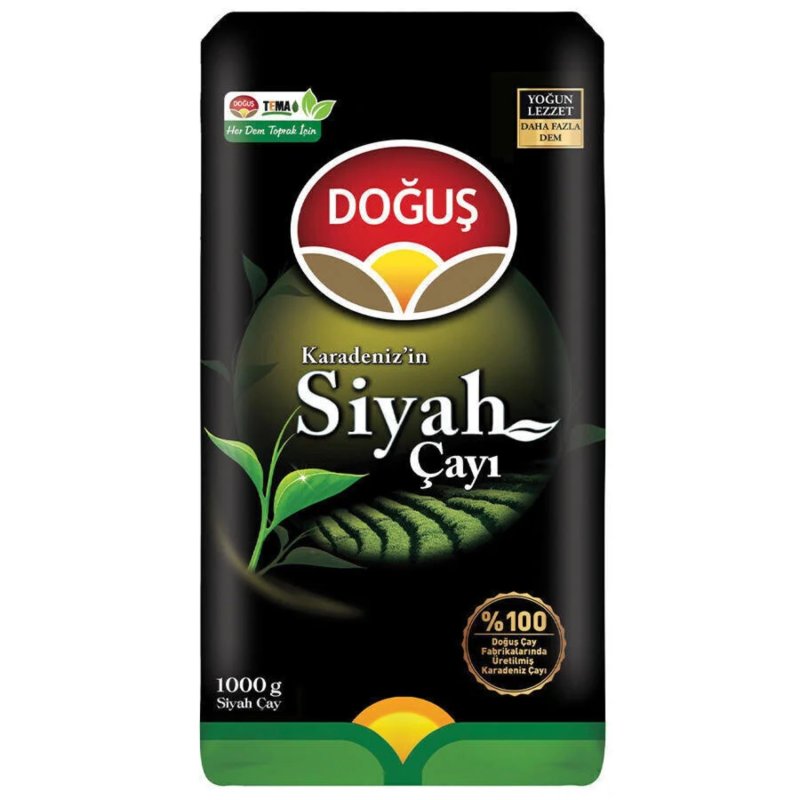 DOĞUŞ KARADENİZİN SİYAH ÇAYI 1000 GR