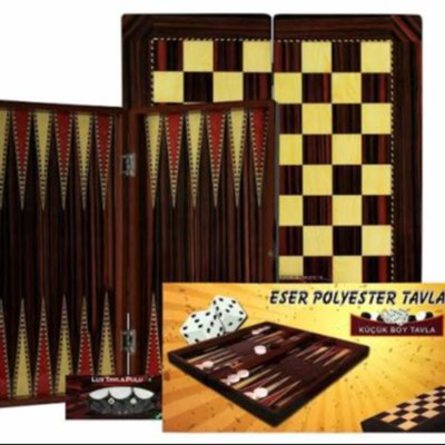 POLYESTER KAPLAMALI TAVLA BÜYÜK BOY ESER