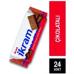 Ülker İkram Çikolata Kremalı Bisküvi 84 g (koli:24lü)