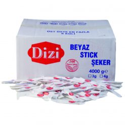 DİZİ BEYAZ STİCK ŞEKER 4KG