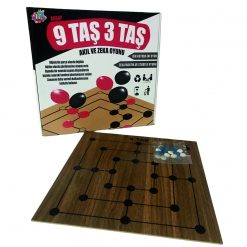 AHŞAP 9 – 3 TAŞ OYUNU