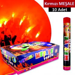 MEŞALE KIRMIZI RENK MİN:10AD