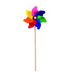 Rüzgar Gülü 16cm Lüks Ahşap Saplı