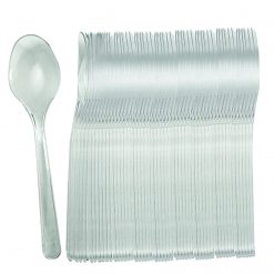 Plastik Lüks Kaşık 100LÜ Paket