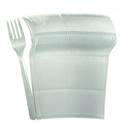 Plastik Lüks Çatal 100LÜ Paket