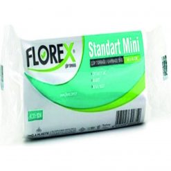 Flodex Mini Şeffaf Çöp Torbası 44*45 cm 40LI