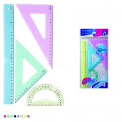 ARK 6000 KIRILMAZ FLEXI 4PARÇA 30CM ÇİZİM SETİ