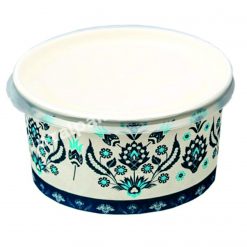 ÇORBA KASESİ KAPAKLI 14OZ 25LI