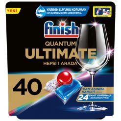 Finish Quantum Ultimate 40 Kapsül Bulaşık Makinesi Deterjanı