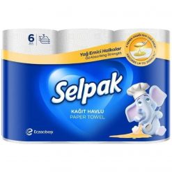 KAĞIT HAVLU YAĞ EMİCİ 3 KAT 8Lİ SELPAK
