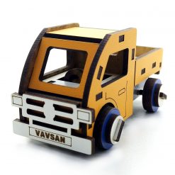 Vavsan Mini Kamyon Ahşap Oyuncak Araba