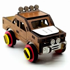 Vavsan Mini Pickup Ahşap Oyuncak Araba