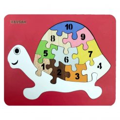 Vavsan Kaplumbağa Sayı Puzzle Eğitici Oyuncak