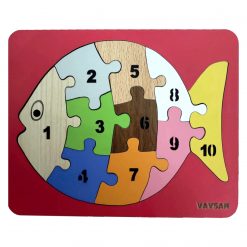 Vavsan Balık Sayı Puzzle Eğitici Oyuncak