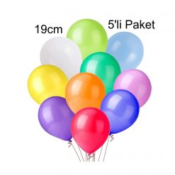Çocuk Balonu 19cm 5 li paket
