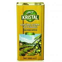 KRİSTAL SIZMA ZEYTİNYAĞI DOLGUN 5LT