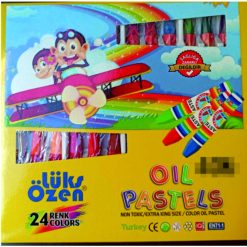 LÜKS ÖZEN 612 PASTEL BOYA 24RENK KARTON KUTU