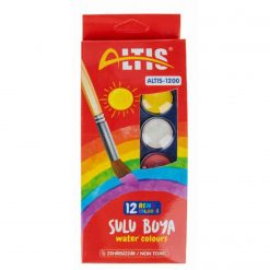 ALTİS 1200 SULU BOYA 12RENK KÜÇÜK