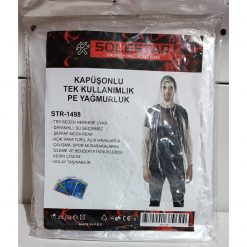 Şeffaf Kapşonlu Yağmurluk Min:10AD